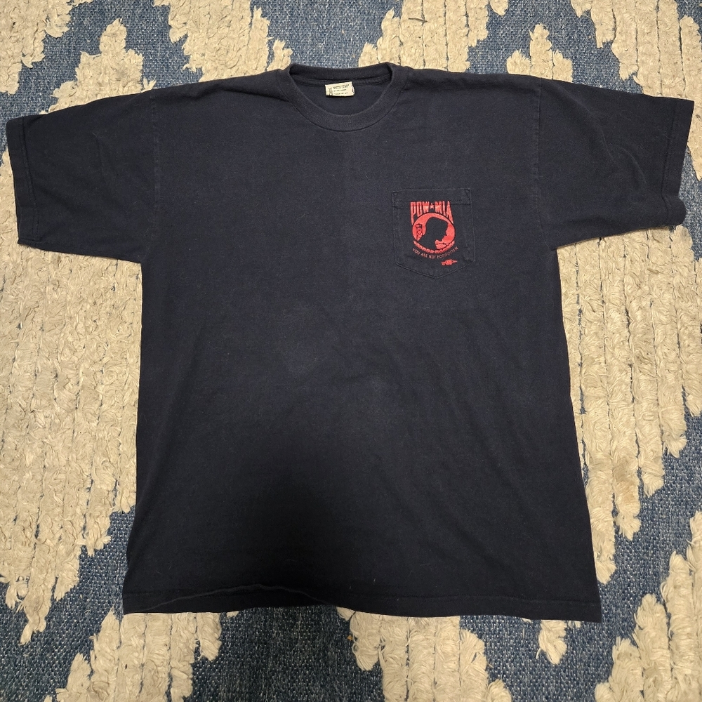 Made In The USA Vintage Veteran T Shirt Men Size XL